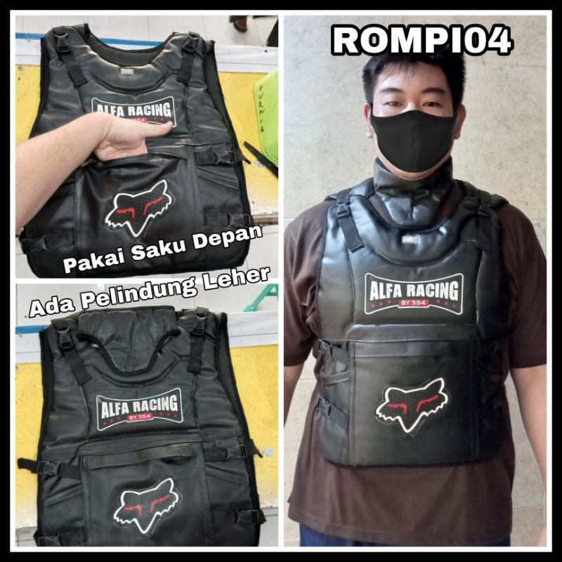 Rompi pelindung dada Rompi motor pelindung dada rompi04
