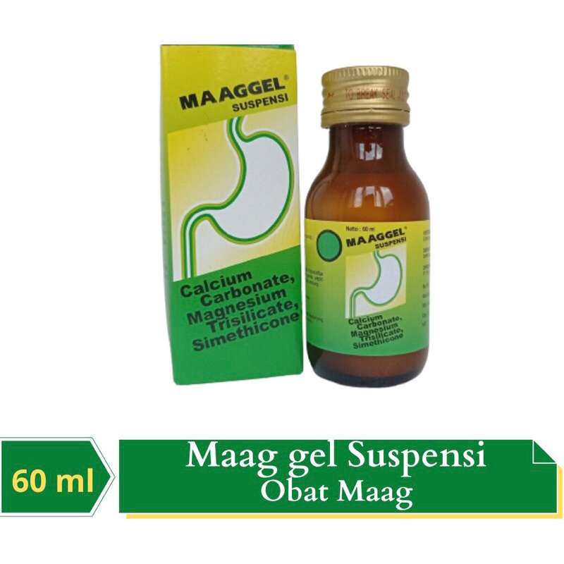 Sirup Syrup MAAG GEL | MAAGGEL- OBAT MAAG ASAM LAMBUNG (SIRUP 60 ML)