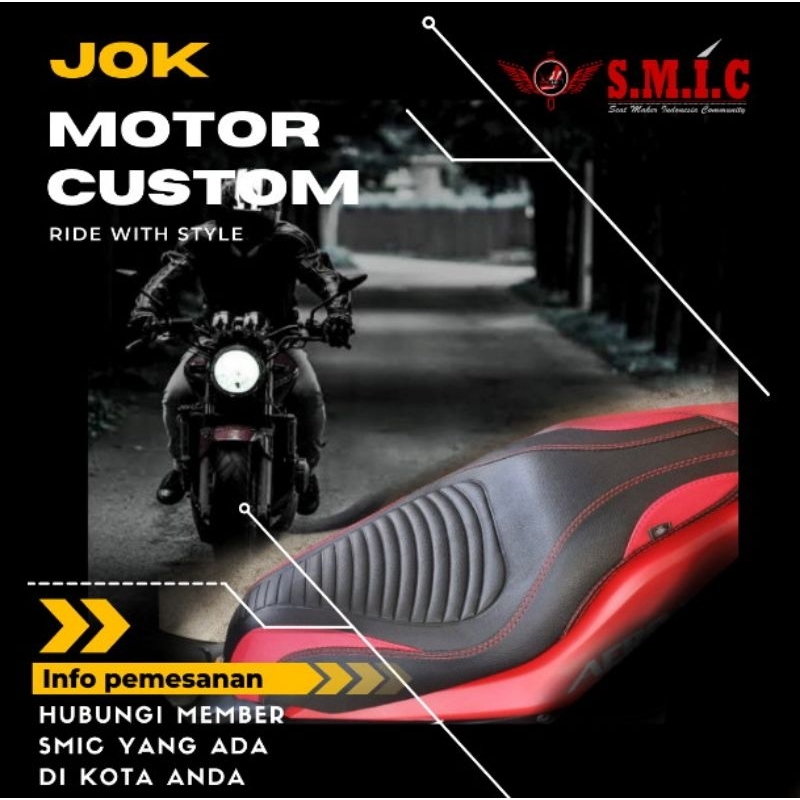 jok motor variasi jok motor custom jok motor scoopy variasi cover jok motor variasi custiom jok moto