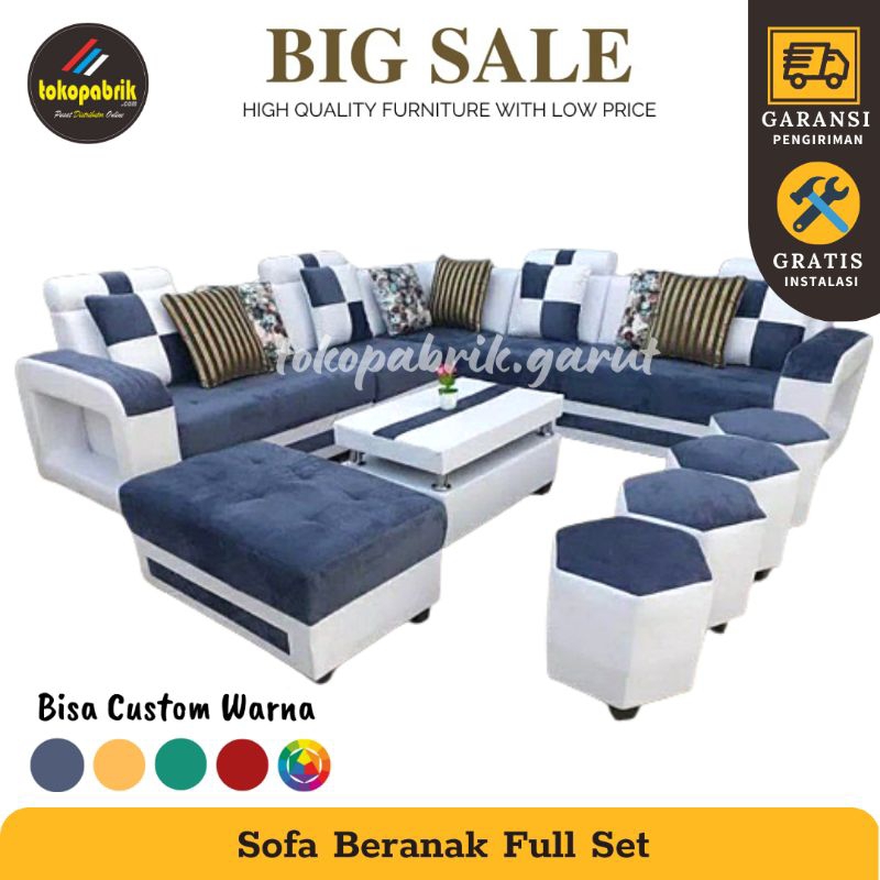 Sofa Beranak Minimalis Sofa Tamu Minimalis Termurah Garut Bandung Soreang