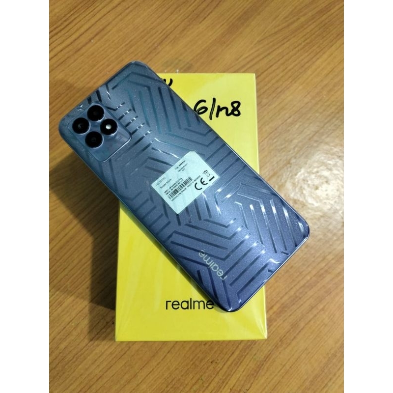 REALME 8i RAM 6/128 FULLSET ORIGINAL SECOND BEKAS