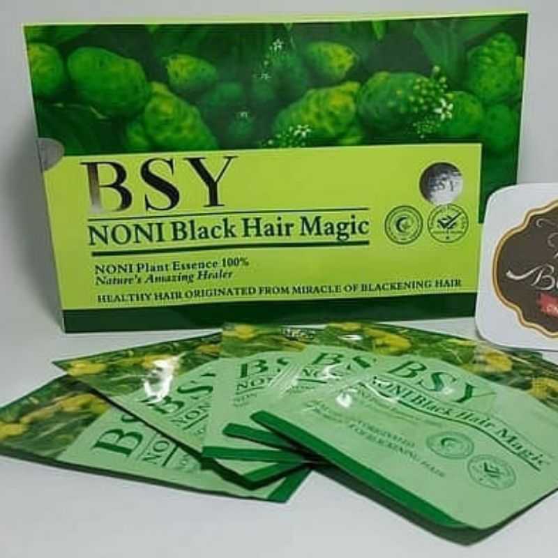BSY NONI Black Hair Magic (Shampoo Noni)