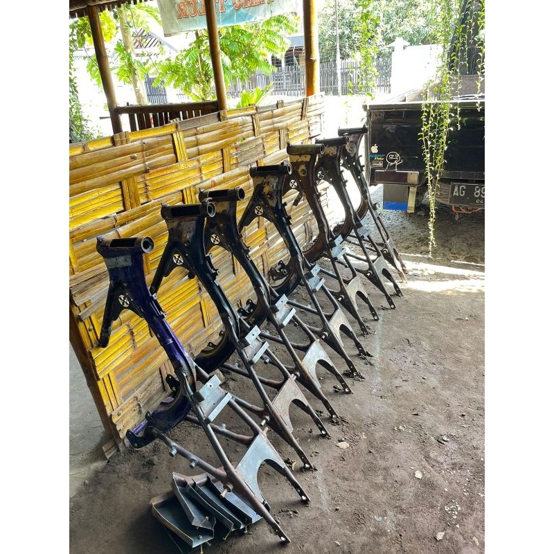 rangka cb tatanan k2 sudah begel panjang set manisan simple