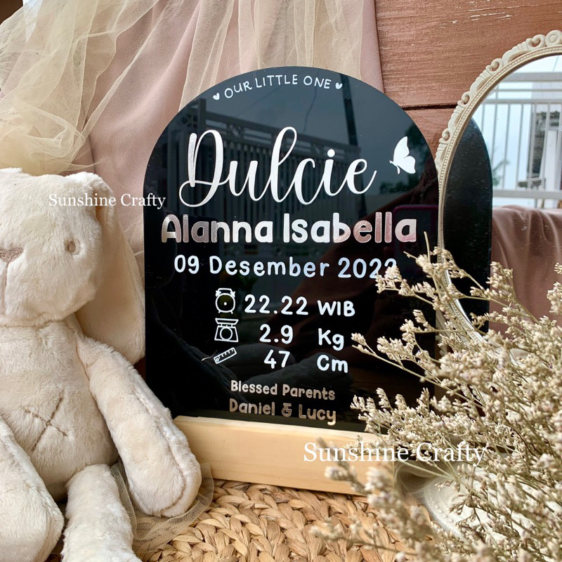 HOSPITAL BOARD KUBAH / DULCIE Hospital Board / Dome Hospital Board / Baby Board / Newborn board