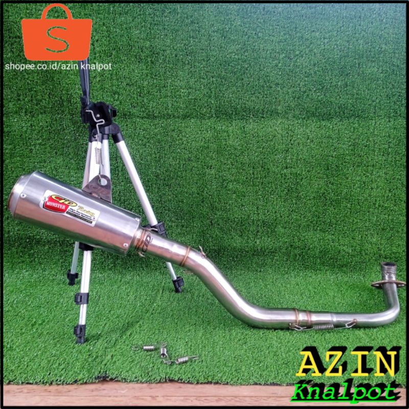 Knalpot CLD Monster inlet 38mm Vario/Beat/Genio/Scoopy