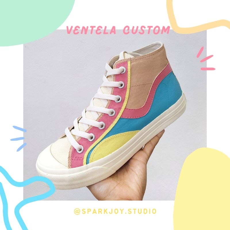 Ventela Custom / Ventela Public High / Sepatu Custom