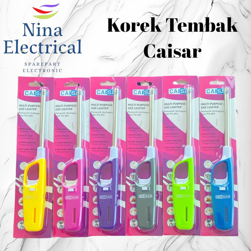 KOREK TEMBAK GAS CAISAR