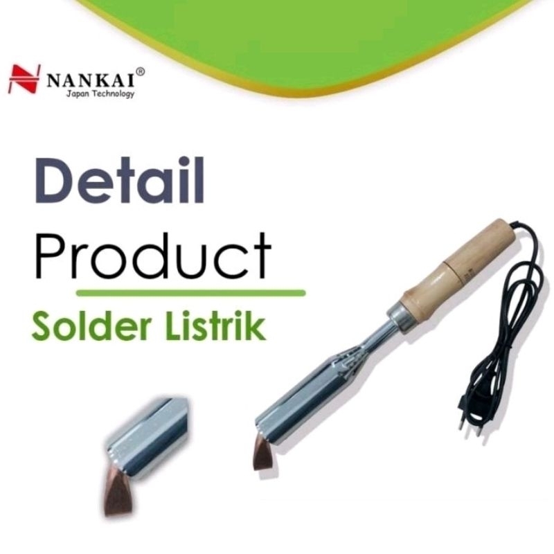 ORIGINAL TOOLS 🆗 Solder Listrik ⚡ NANKAI 300 Watt 220 Volt ⚡ Alat Bengkel Perbengkelan Dinamo Dynamo