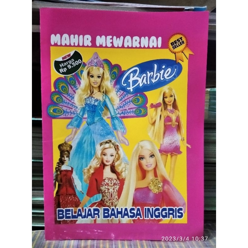 

Buku Mewarnai Barbie