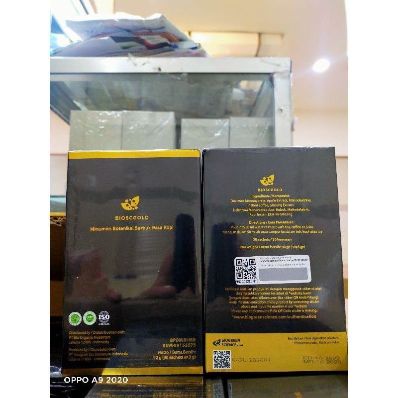 bio gold isi 30 SACHET bioscgold bio stem cell