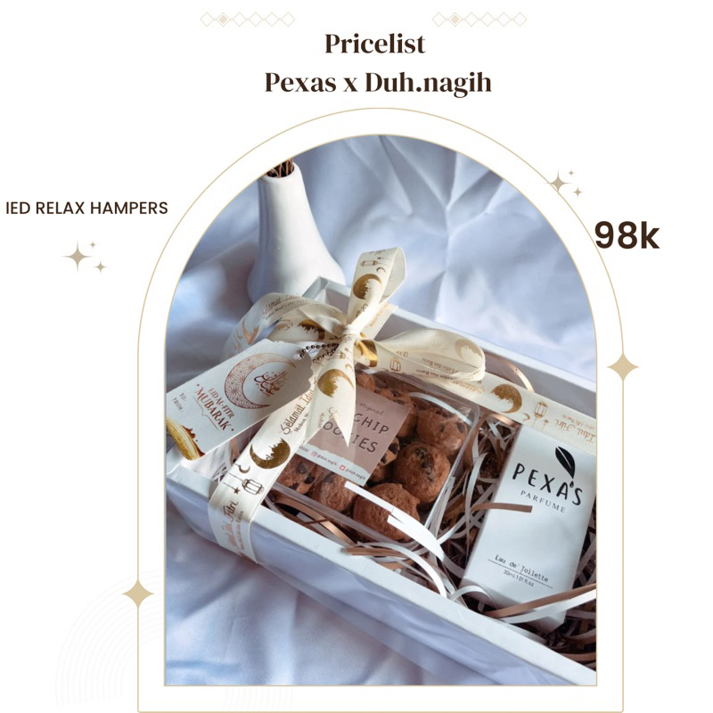 

EID HAMPERS / HAMPERS LEBARAN / HAMPERS LEBARAN MURAH / HAMPERS LEBARAN ELEGANT / HAMPERS NASTAR KUE KERING COOKIES PARFUM GIFT SET GRADUATION GIFT HAMPERS MEWAH