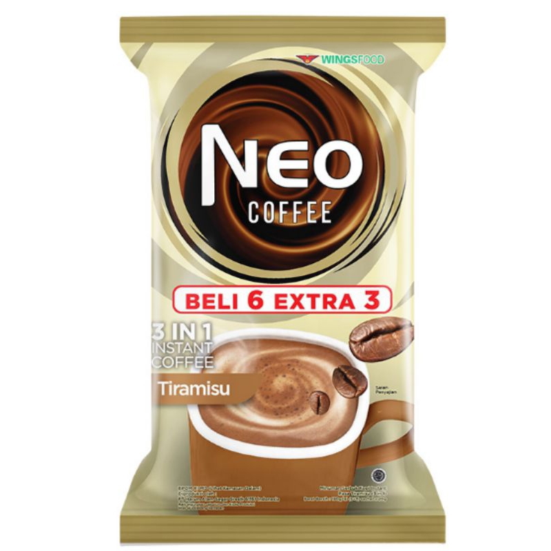 

Neo coffe Caramel Macchiato Tiramisu dan Moccachino