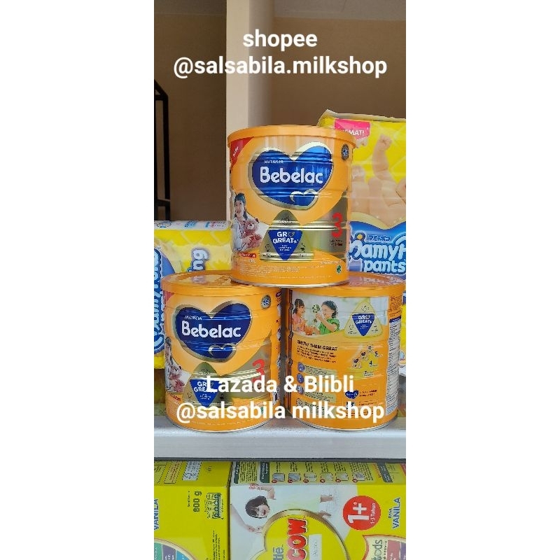 BEBELAC 3 Madu 800gr / Bebelac 3 800gr / Bebelac