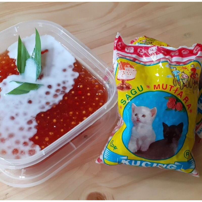 

sagu mutiara cap KUCING/100g