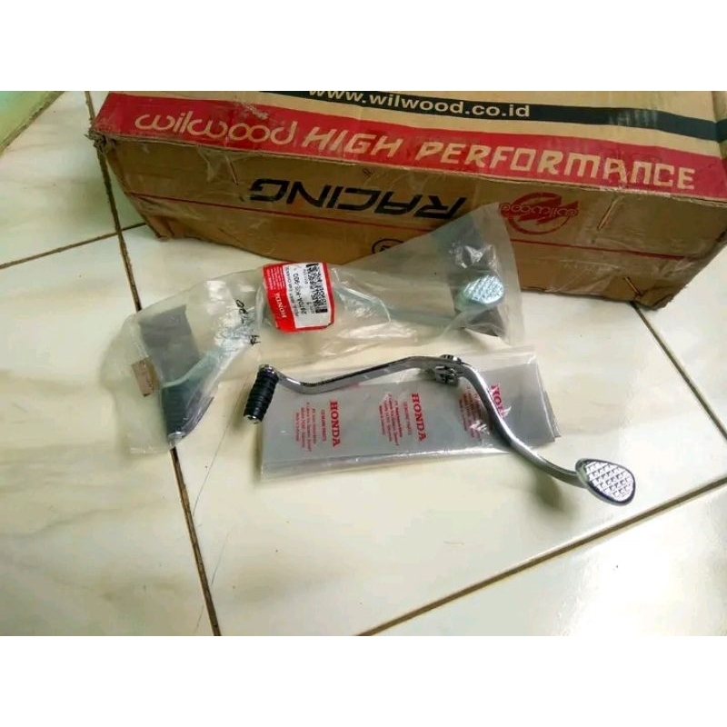 pedal persneling megapro new/old bisa untuk custom cb gl megapro tiger