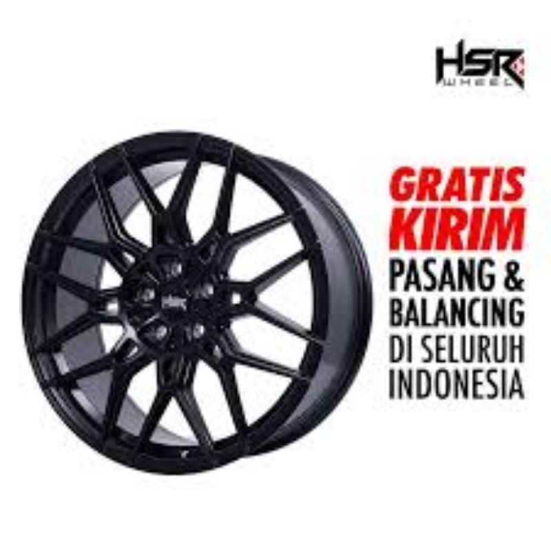 Velg HSR Ring 20 Lubang 5x114,3 Shuku
