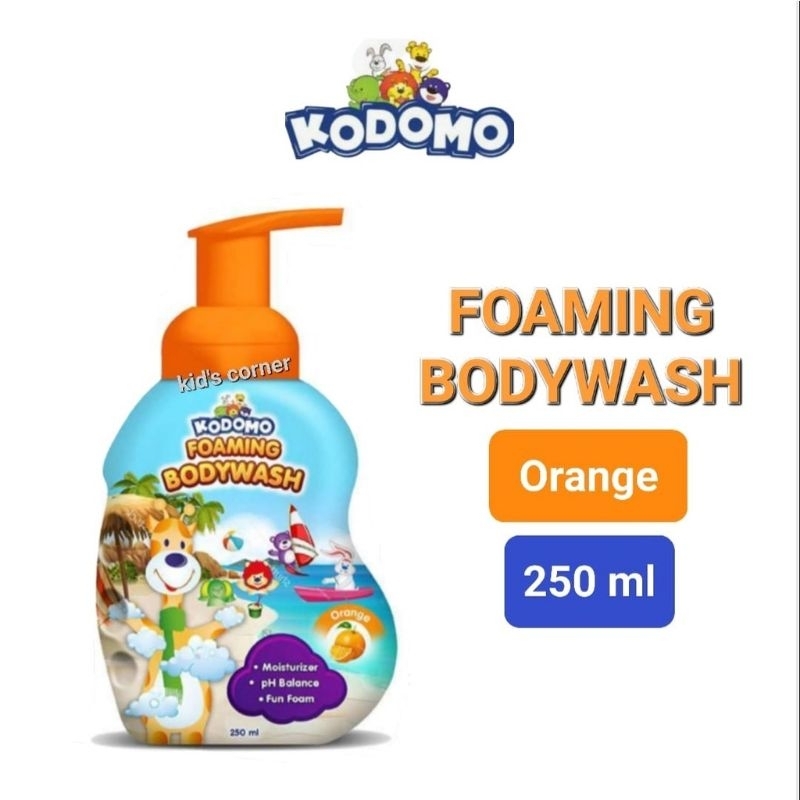 [BODY WASH] KODOMO FOAMING BODY WASH 250 ML