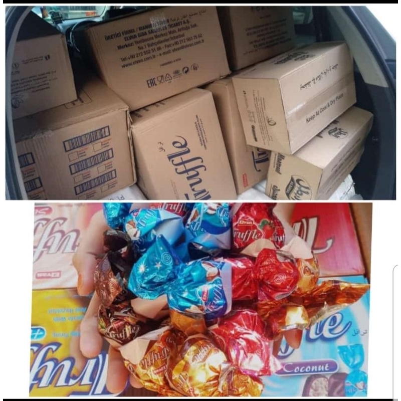 

coklat arab truffle 500gr mix varian