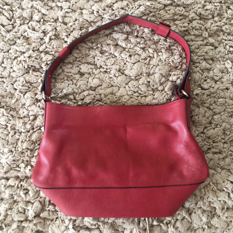 Preloved Natalia Liu Red Shoulder Bag