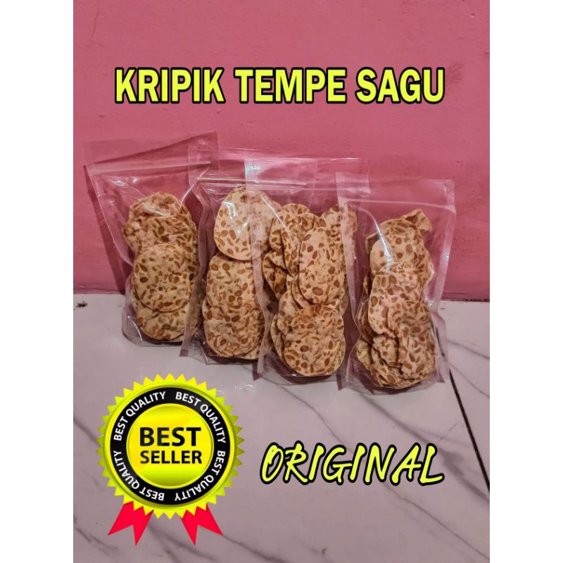 Keripik Tempe Sagu Cemilan Kripik Tempe Sagu origina