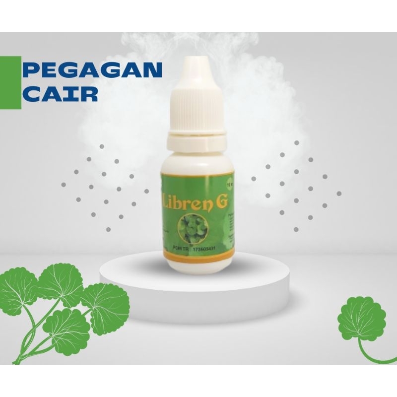 Libren G Bukan Kapsul Herbal Ekstrak Daun Pegagan Cair Suplemen Nutrisi Otak dan Anti Pikun Pembersi