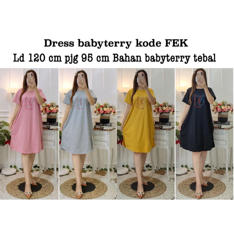 Dress babyterry fej fek