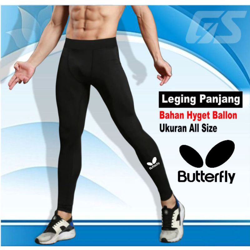 Legging panjang Olahraga Tenis meja Bulutangkis celana panjang pria wanita