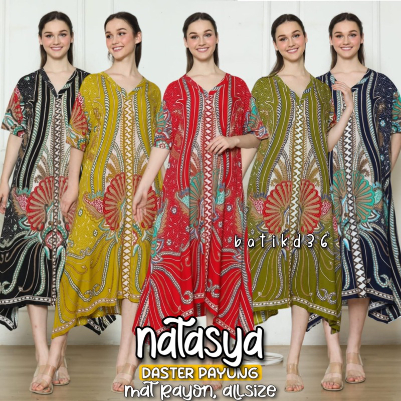 DASTER PAYUNG NATASYA DASTER KAFTAN PAYUNG DASTER BATIK