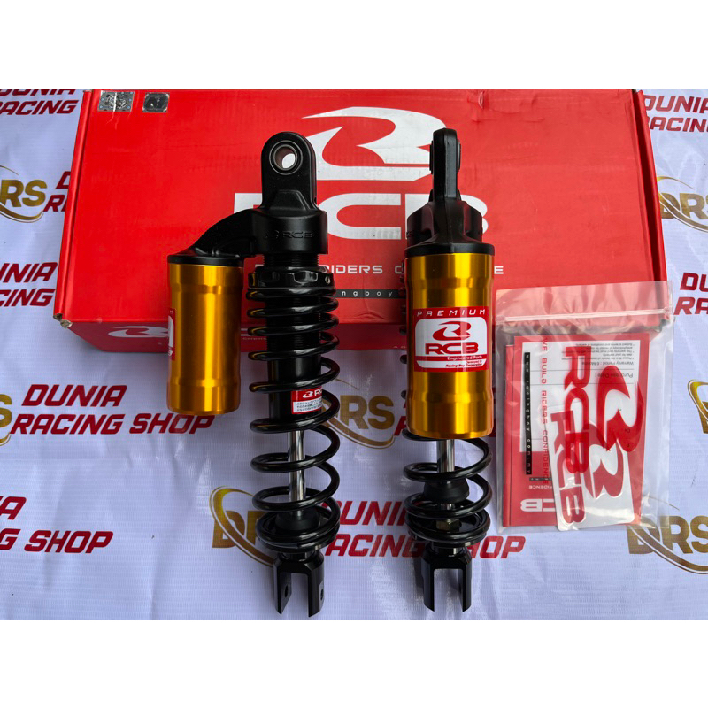 Shock RCB Tabung Nmax old Nmax New Aerox 155 New Aerox Connected Aerox Old PCX ADV 150 XMAX 305MM dan 330MM Shock RCB VS Series MB2 MB2+ Black Series Original RCB