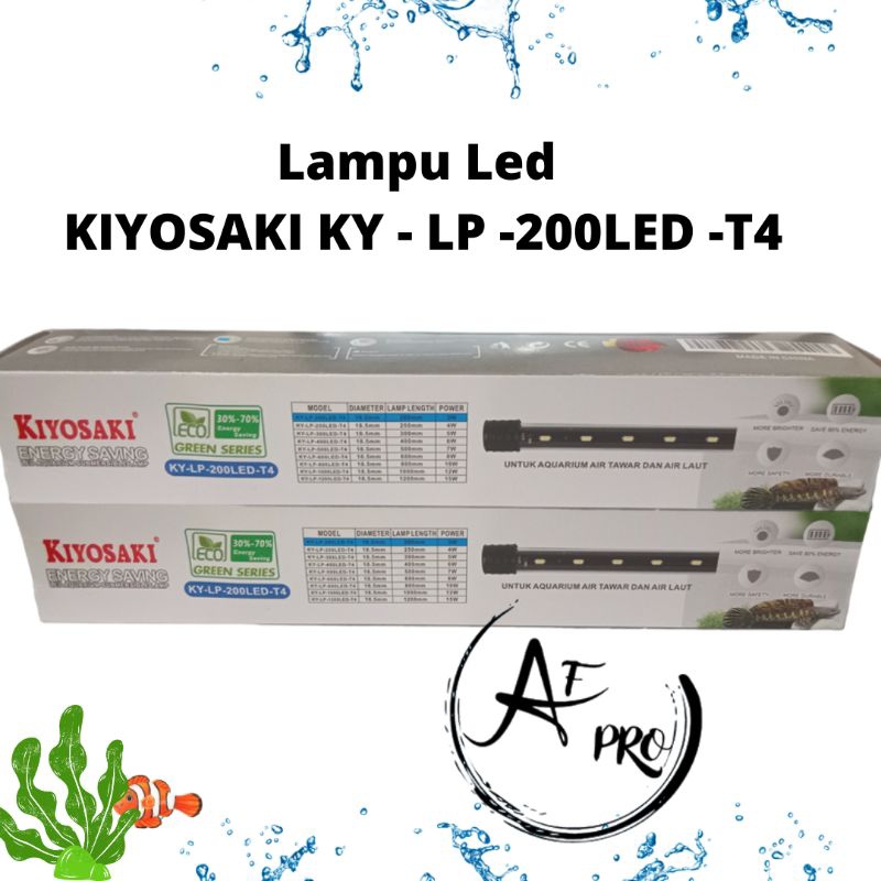 Lampu Celup Led Aquarium Aquascape LED KIYOSAKI KY LP T4 200LED
