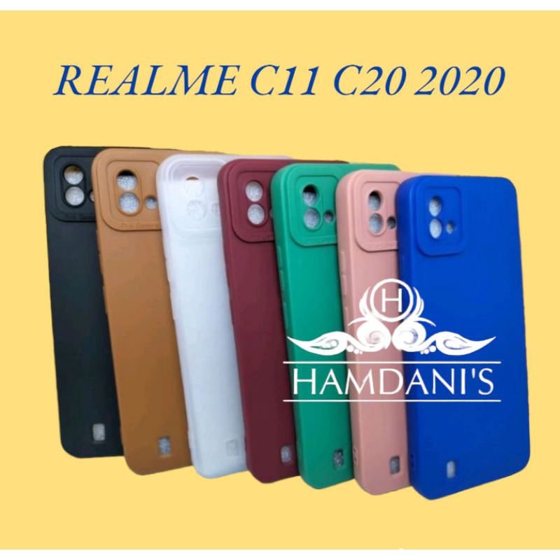 SoftCase Casing Realme C11 2021 Realme C20  2020 pelindung belakang hp