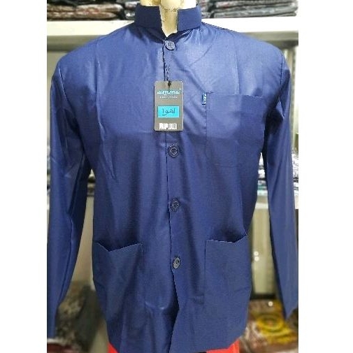 Koko Ammu Navi (Biru Dongker), bahan Toyobo