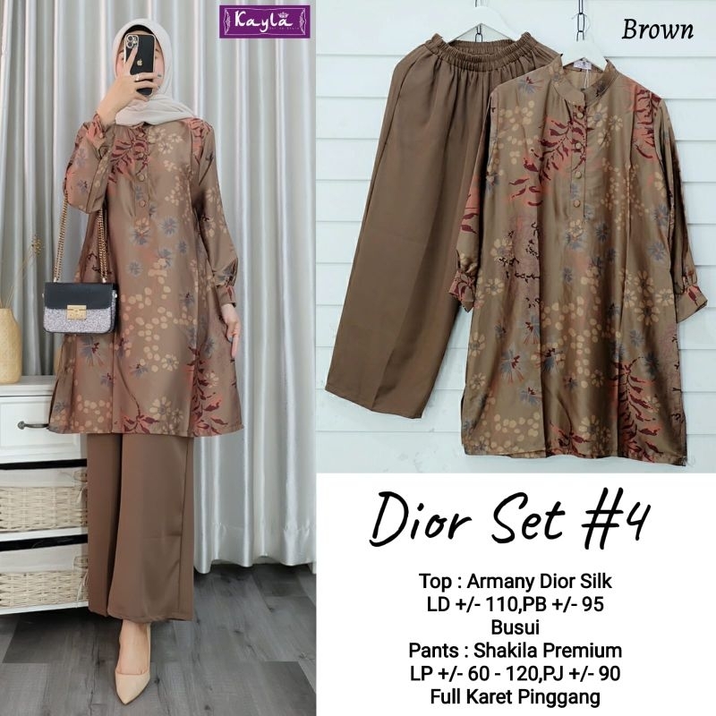 Setelan Wanita DIOR SET #4 ORI BY KAYLA