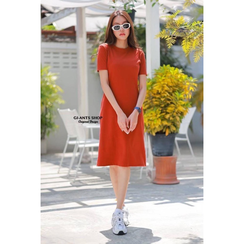 DRESS GIANTS BASIC | GIANTS STUDIO DRESS MODEL ROUNDNECK IMPORT BANGKOK (DRGB105)