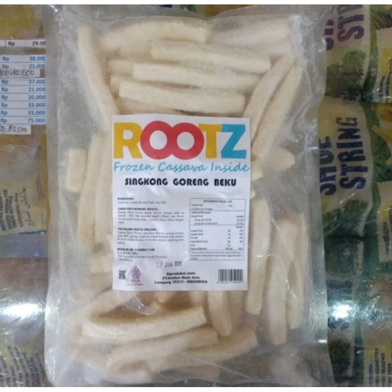 

Rootz Singkong Goreng Frozen 900Gr