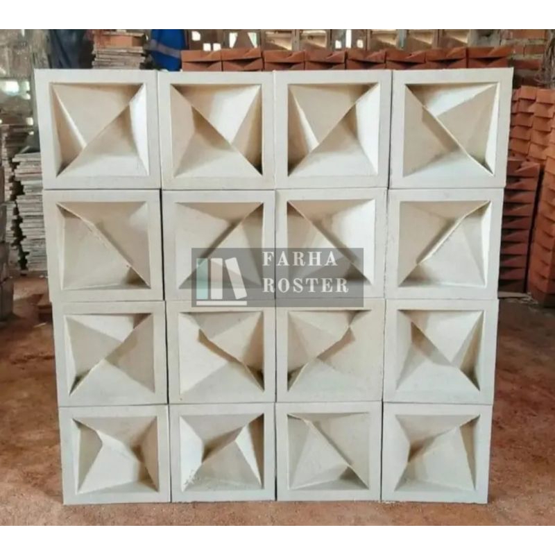 roster beton minimalis/ loster beton/roster lubang angin/roster beton 2sisi motif duren