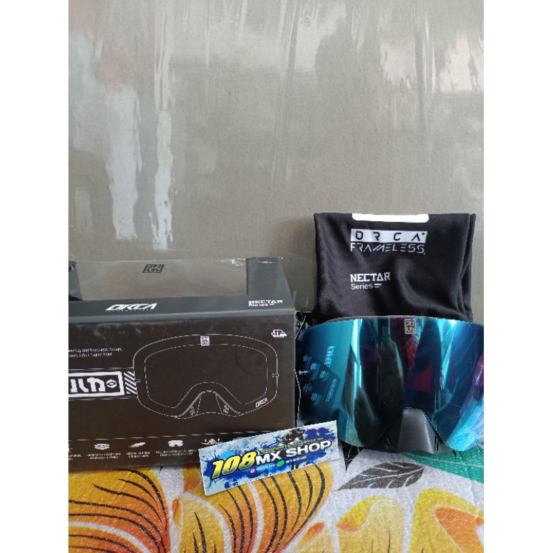 Kacamata Helm ORCA NECTAR ORI- Kacamata helm goggle
