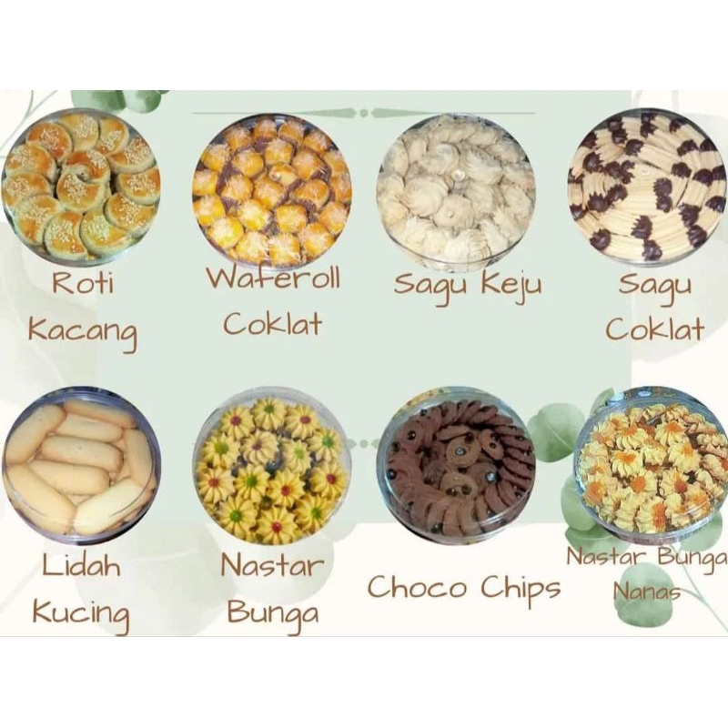 

Kue Kering berbagai Varian (500gram), daftar produk ada di foto+deskripsi