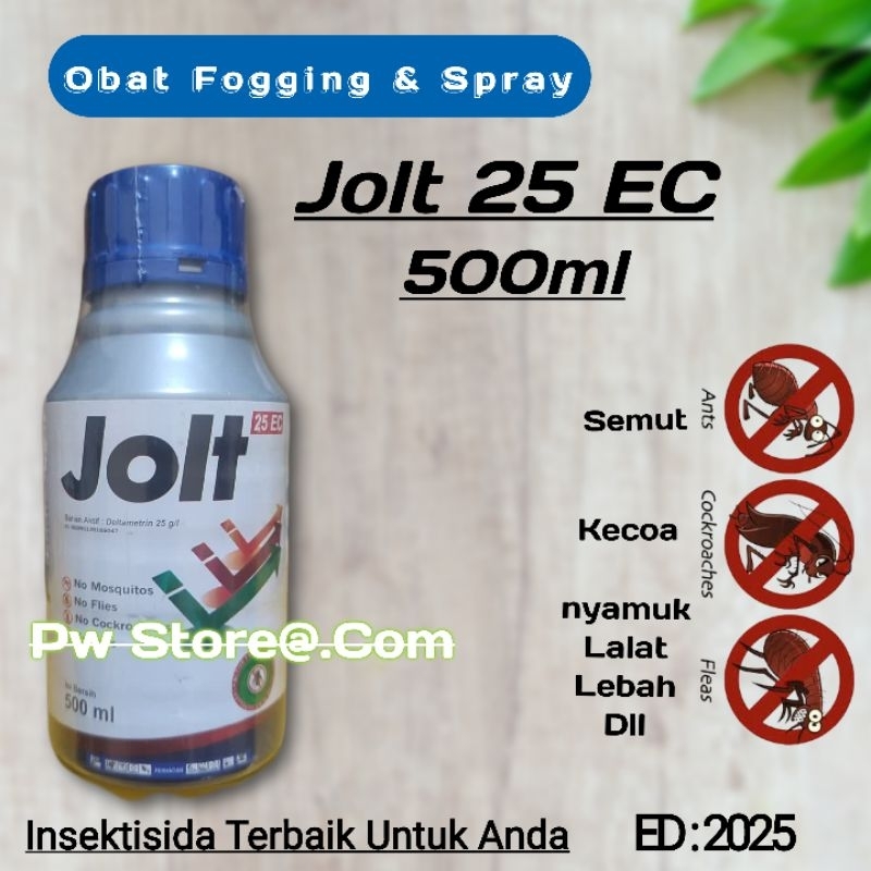 Obat Fogging Spray Jolt 25 EC Ampuh Bunuh Hama nyamuk kecoa lalat dll