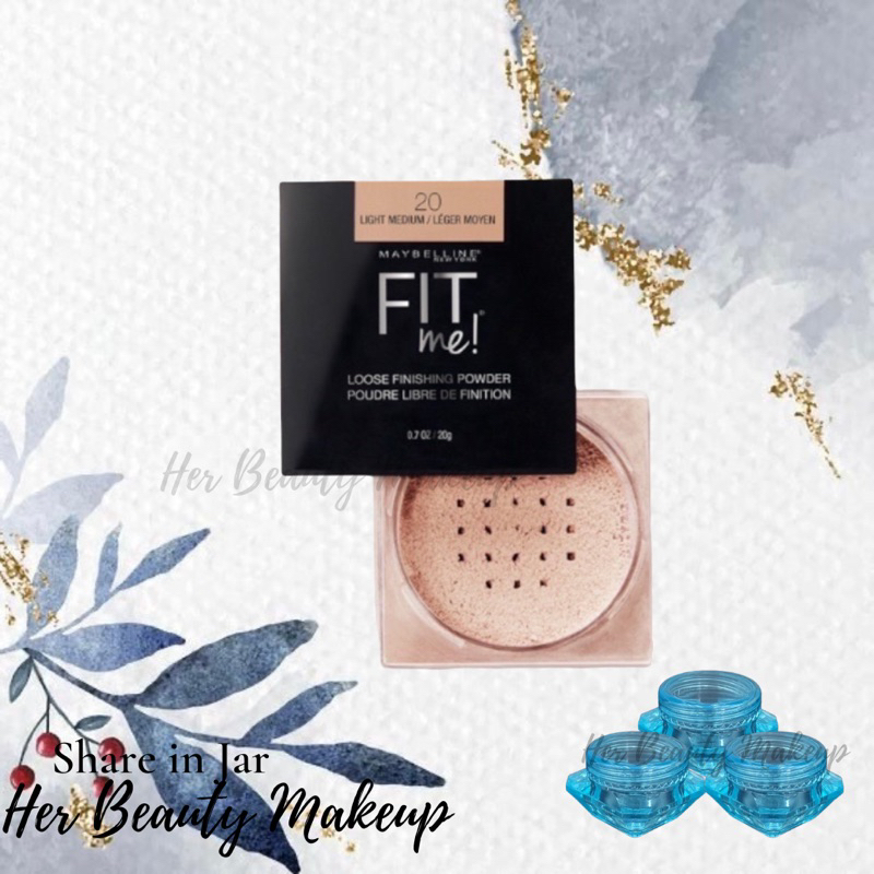 Share in Jar Fit Me Loose Powder