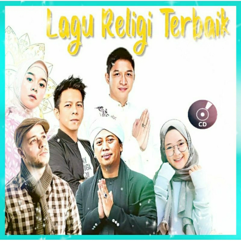 Kaset Cd Compact Disc Mobil Lagu Religi Terbaik - Kaset Cd Mobil Original Lagu Sholawat Religi Terla