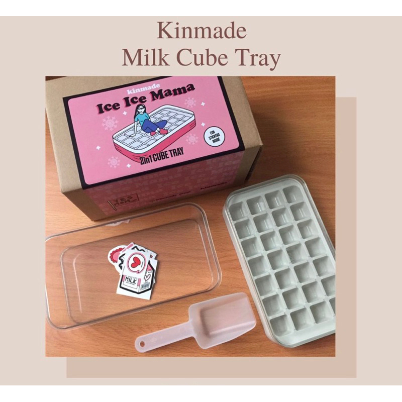 Kinmade Milk Cube Tray | Tempat Simpan Asip