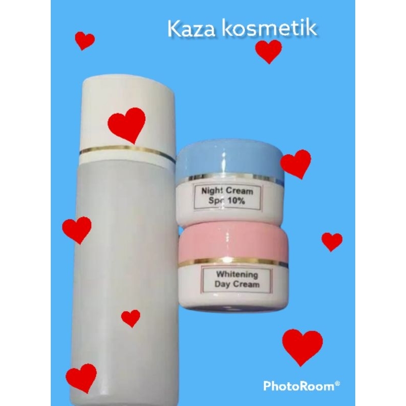 paket whitening cream 3 in 1 10%