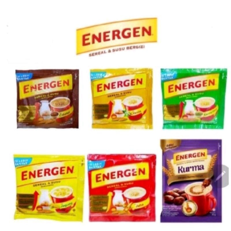 

Energen sereal 1renceng isi 10sachet