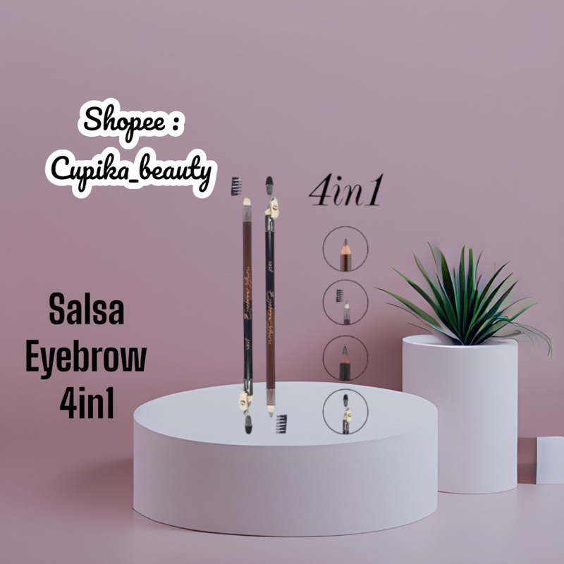 &lt; io/ls &gt; salsa eyebrow guru 4in1 -- pensil alis salsa 4in1