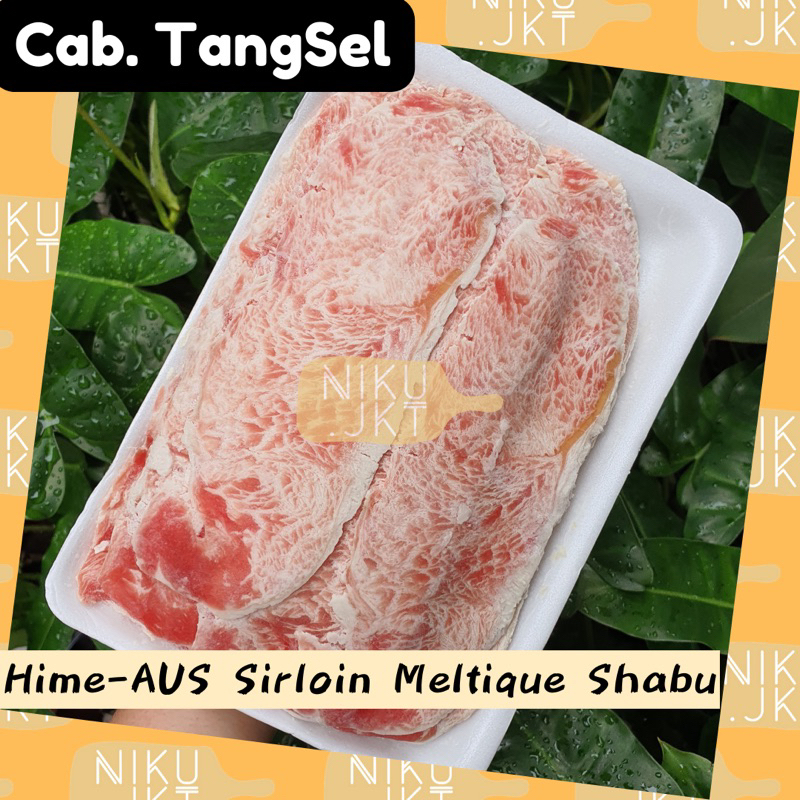 

Daging Sapi Beef Slice AUS Sirloin Meltique Shabu - 500gr