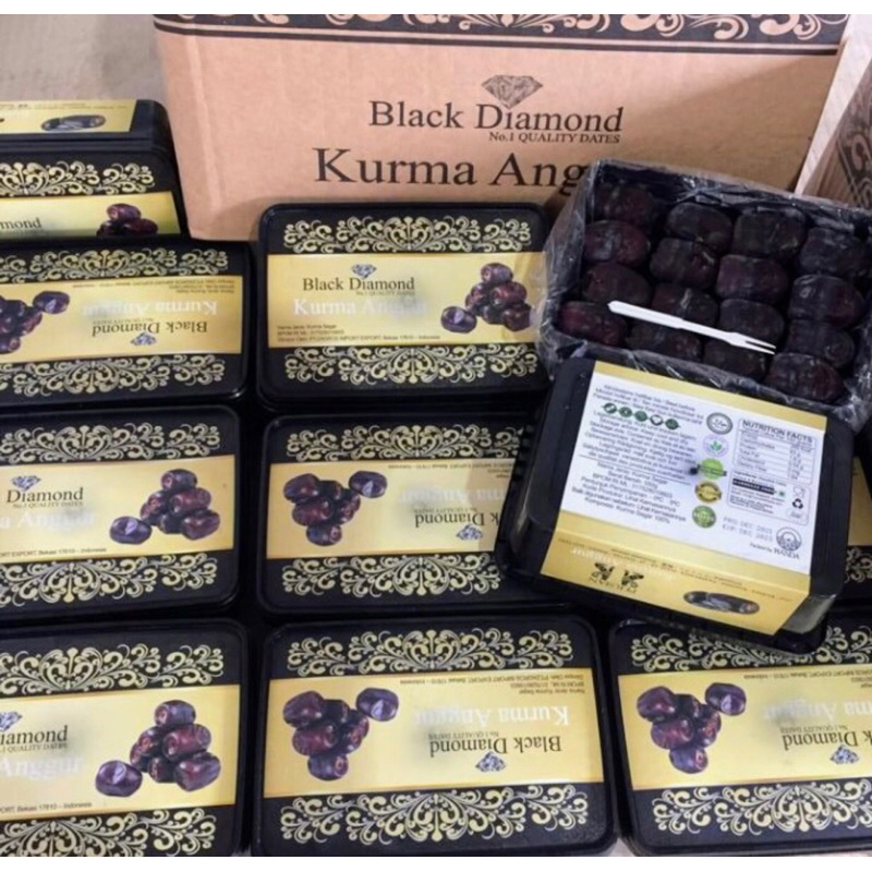 

Kurma Black Diamond Kurma Anggur No.1 Quality Dates