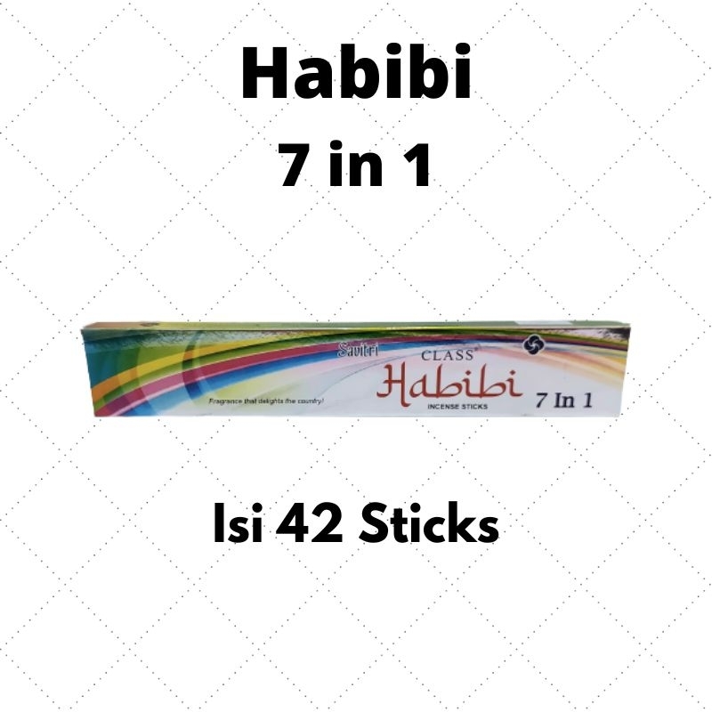 Dupa Hio Aroma Timur Tengah Habibi 7 in 1 Isi 42 Sticks