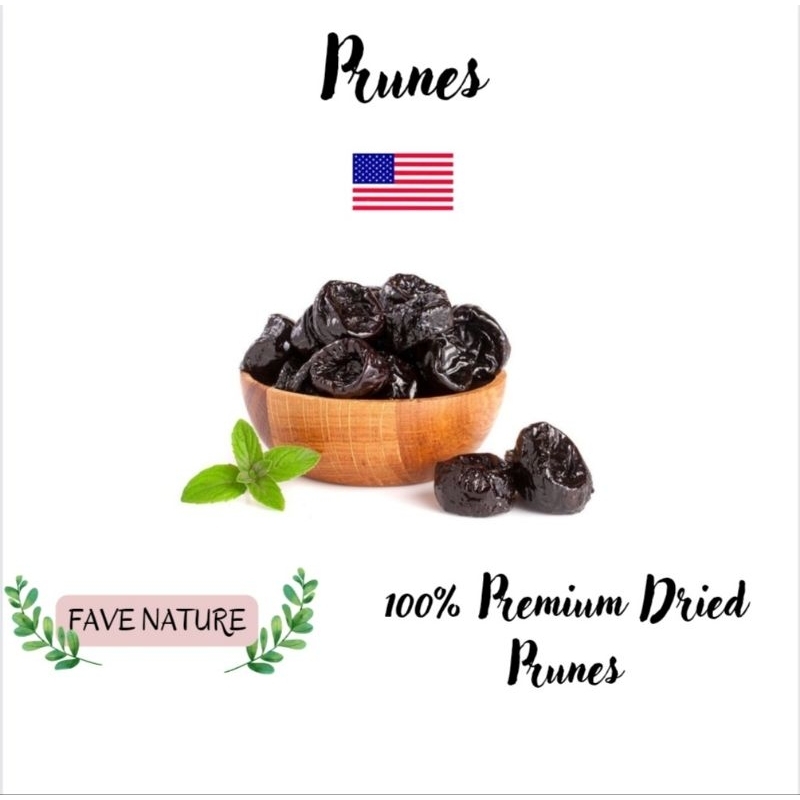 

Dried Prunes /Plum kering Premium 500gr