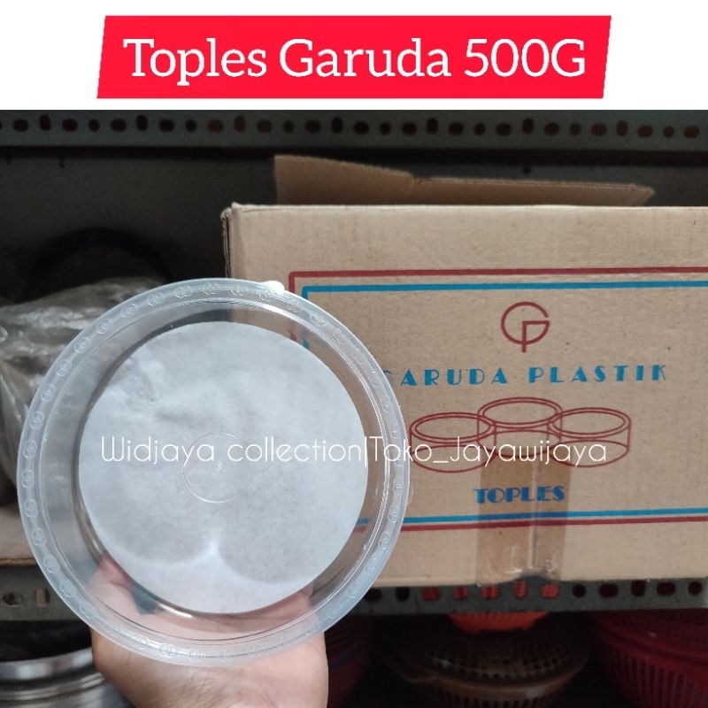 Toples kue kering Biggy 500gr/ Aneka Toples nastar